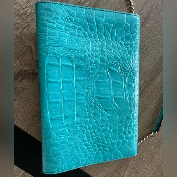 EUC Kate Spade Tiffany Blue Purse - Picture 10 of 13